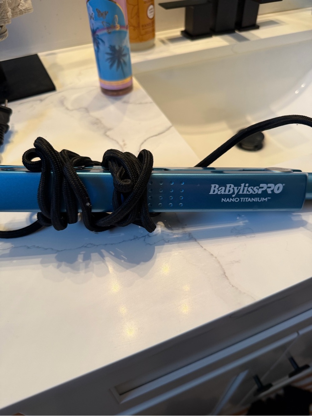 BaBylissPRO Nano Titanium Teal Hair Straightener - Teal